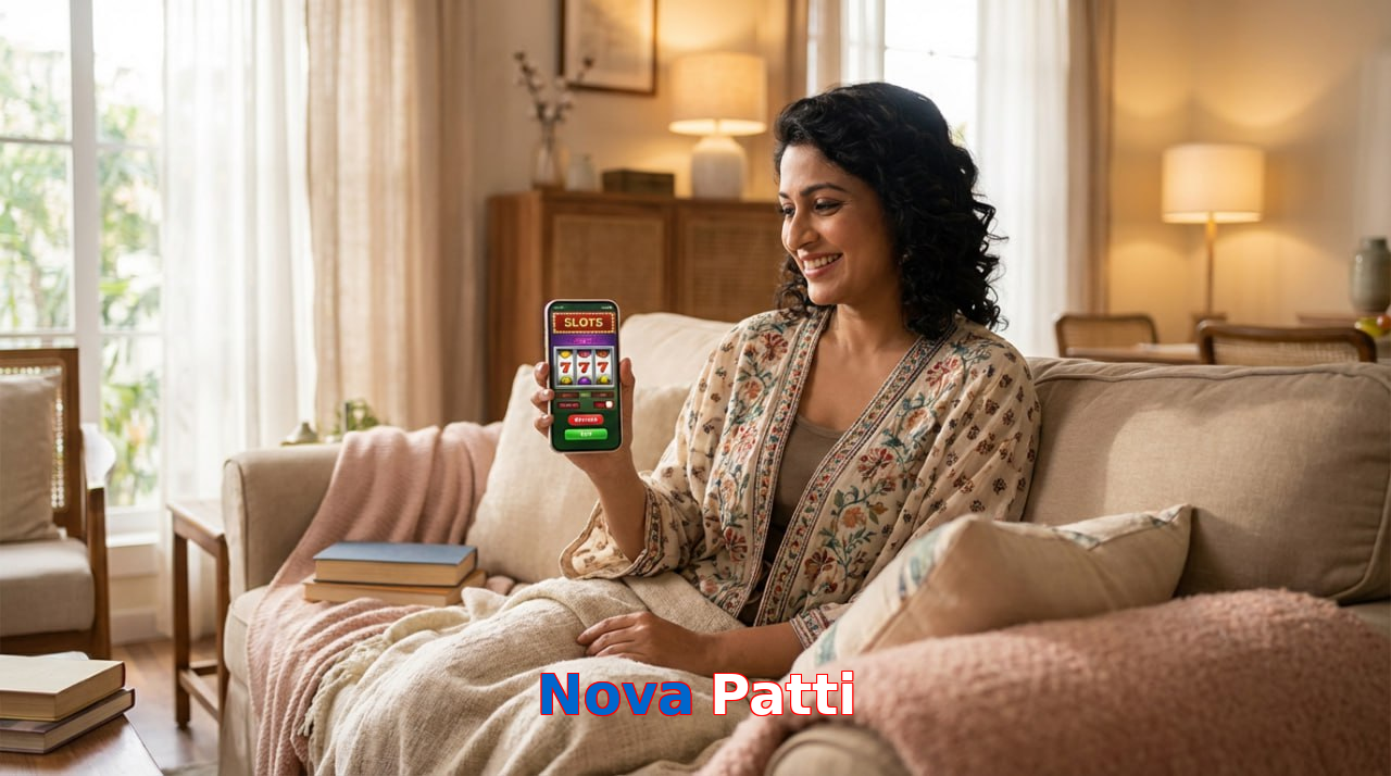 Main screen of Nova Patti online page for PK players